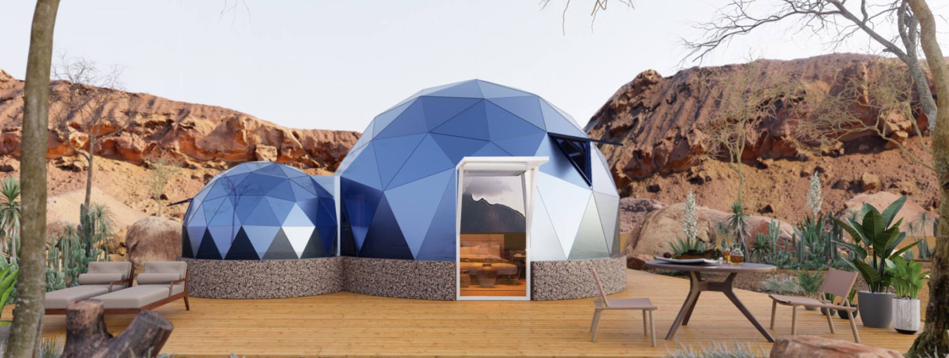 汝南县球形智能光伏玻璃星空房